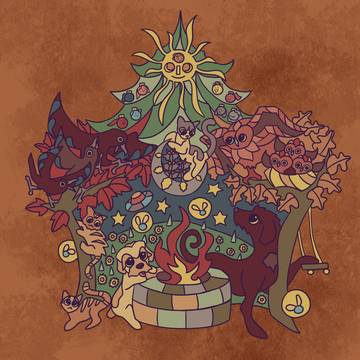 Star Tree and Heart Tree