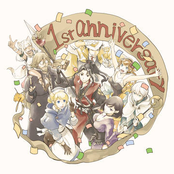 オクトラⅡ発売1周年絵