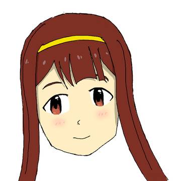 ペンタブ練習 田中琴葉