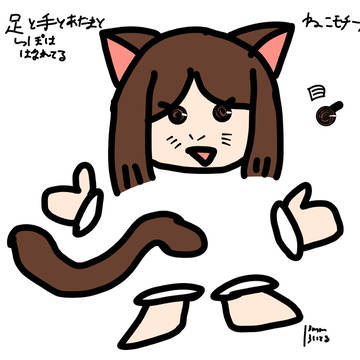 主の立ち絵