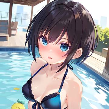 はじめてのプールデート