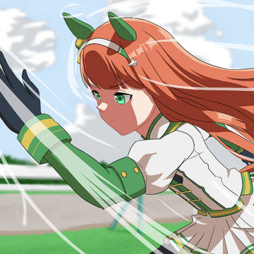 スズカ誕生日イラスト