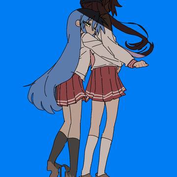 溶けて染まる