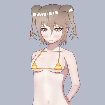 金色ビキニーナちゃん！