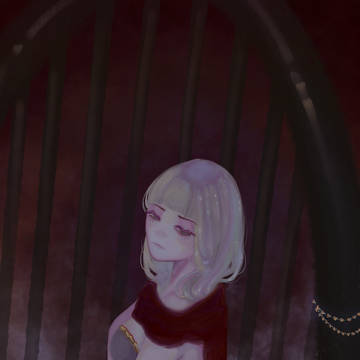 Red scarf