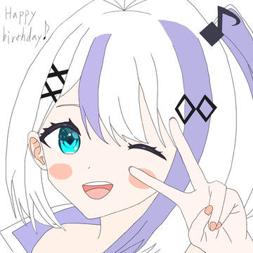 Happy birthdayののちゃん！！🤍
