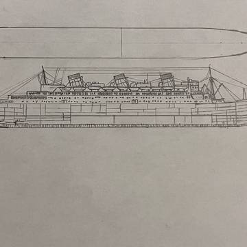 蒸気船　
