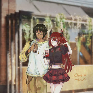 タピオカティーデート