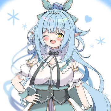雪花ラミィ新衣装
