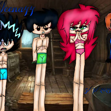 Team Urameshi's reaction to the
