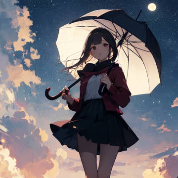夕暮れの砧真由美