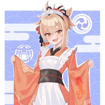 和風メイド宵宮