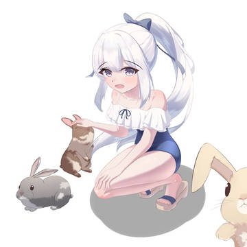 都子水着