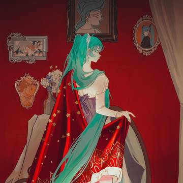 Empire style miku!