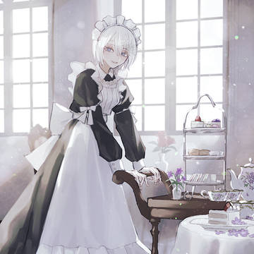 幸せを運ぶメイドさん