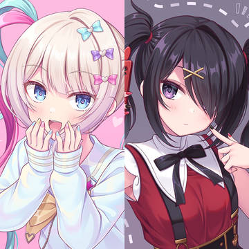 超てんちゃんとあめちゃん