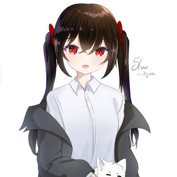 萝莉摸猫