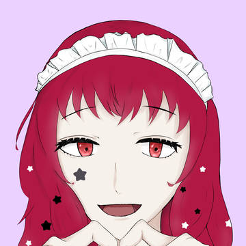 メイド姿ユナカ