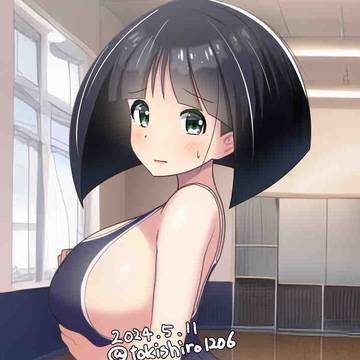 熱中症対策でスク水姿で風紀を取り締まるという作戦（以下略）