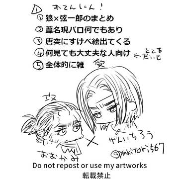 【R18】狼弦まとめ【腐向け】