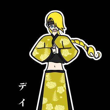チャイナ衣装   デイダラ