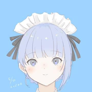 メイドさんの証明写真