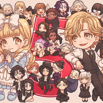 人狼ジャッジメント5周年イラスト