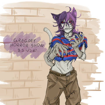 ネコゾンビ擬人化