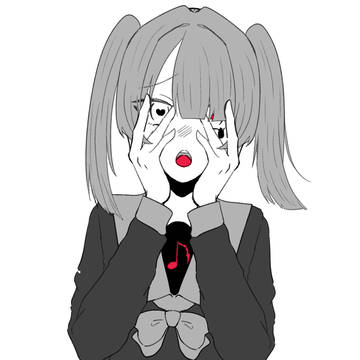 まれみくがいねん落書き