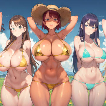 大自然マイクロビキニ部