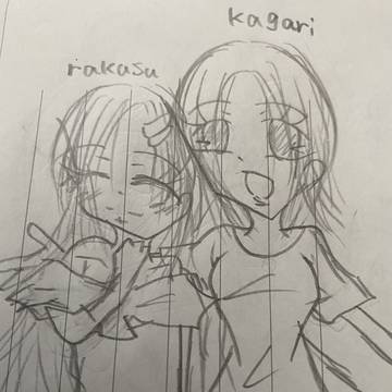女の子のイラスト