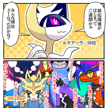 クソザコナメクジシンオウ三竜の四コマ