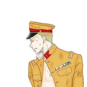 軍服矢代さん