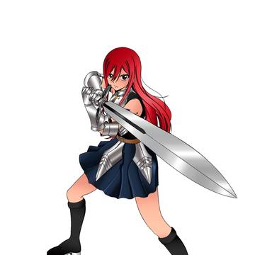 Erza Scarlet : Q100 ans