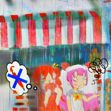 雨降りスイーツのお姫様