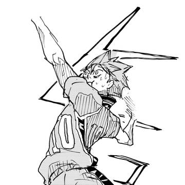日向落書き