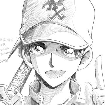 服部平次　青山原画風