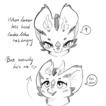 not angry