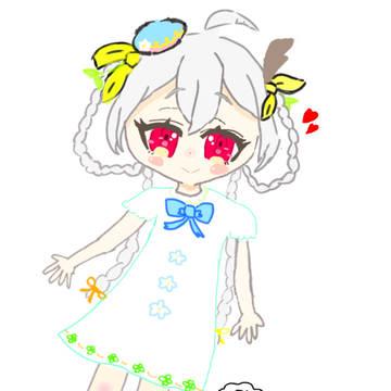 爽やかな風のワンピース