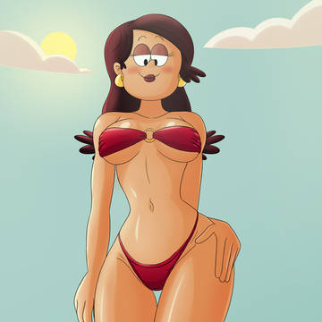 (Commission) Mrs Dimartino Beach