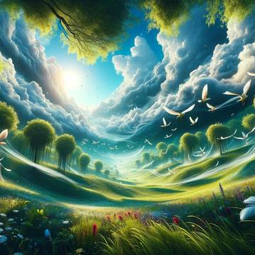 fantasy world valley