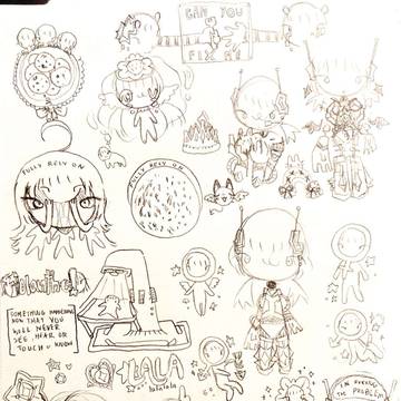 034 - margin doodles