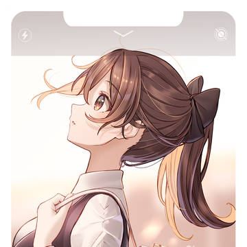 横顔