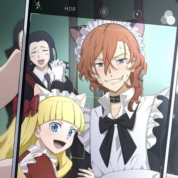 「は、はいチーズ…！」