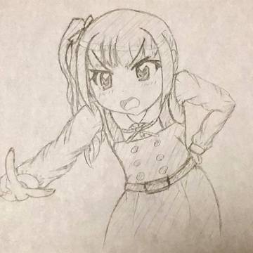 2006年頃のアニメ風な霞ﾏﾏ