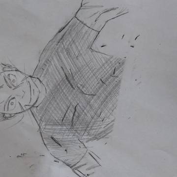 ファンパレで学生五条一発引きしたから描いた