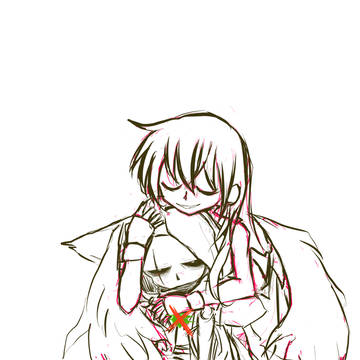 イメズ落書き