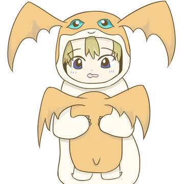 パタモン着ぐるみタケルくん