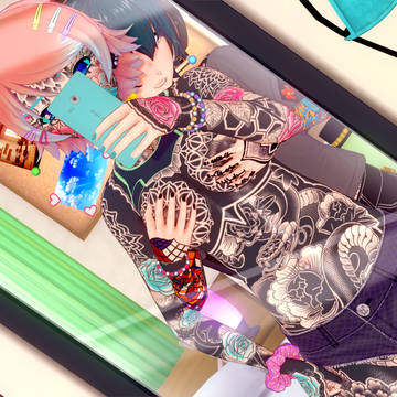[Koikatsu!] Mirror Selfie