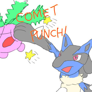 comet punch！！